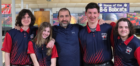 Afton/Harpursville bowlers honor seniors vs Deposit